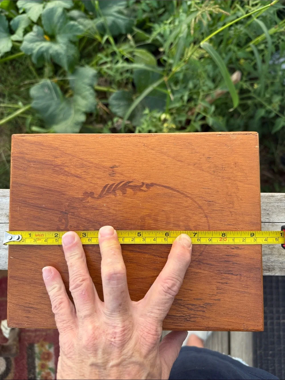 Vintage solid wooden